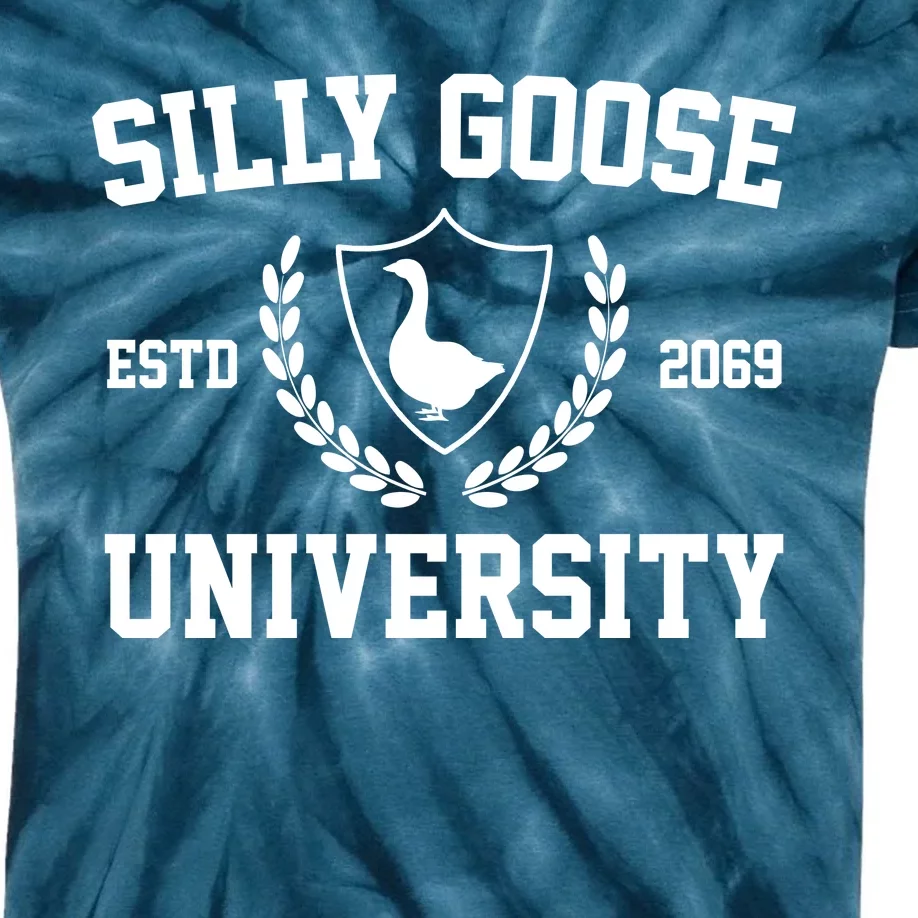 Silly Goose University Kids Tie-Dye T-Shirt