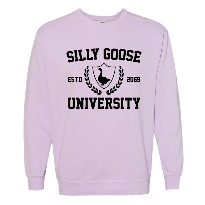 Silly Goose University Garment-Dyed Sweatshirt