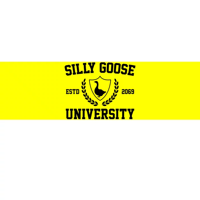 Silly Goose University Bumper Sticker