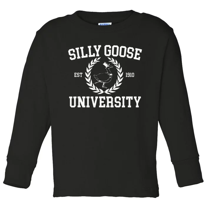 Silly Goose University Silly Goose Toddler Long Sleeve Shirt