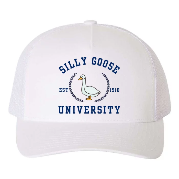 Silly Goose University Yupoong Adult 5-Panel Trucker Hat