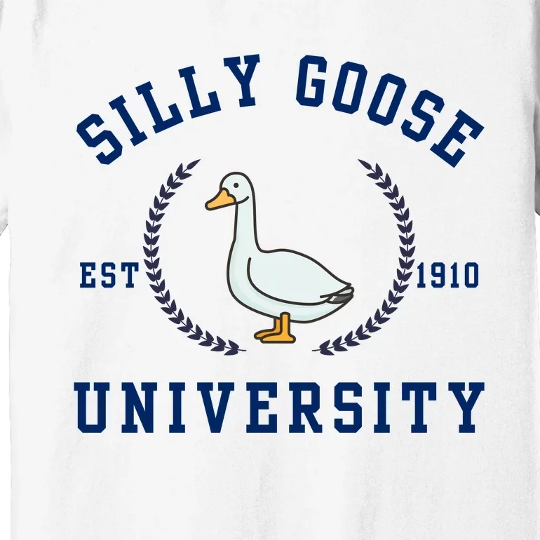 Silly Goose University Premium T-Shirt