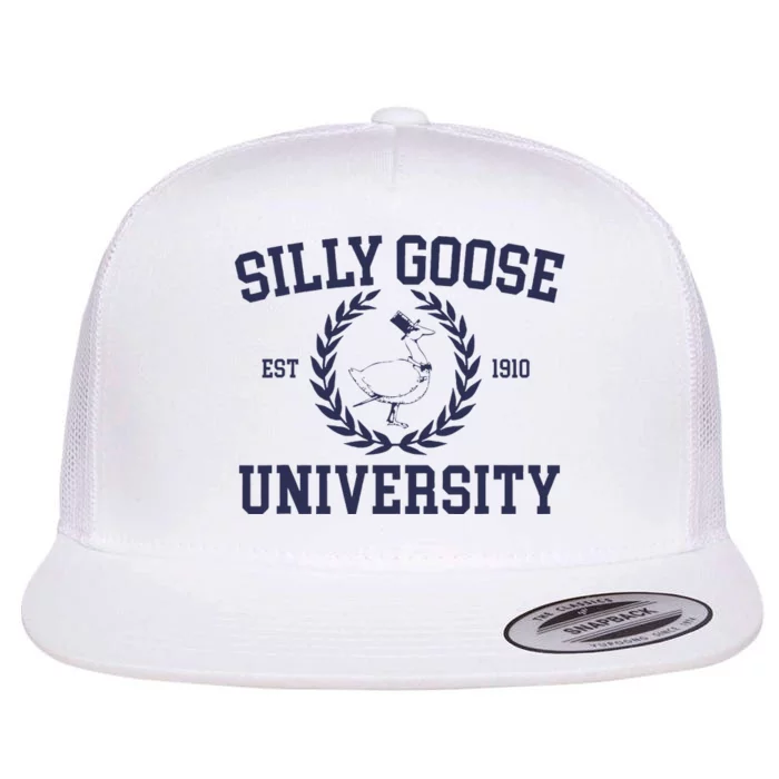 Silly Goose University Women Silly Goose Flat Bill Trucker Hat