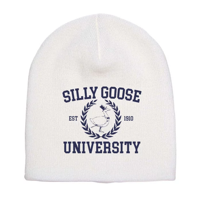 Silly Goose University Women Silly Goose Short Acrylic Beanie