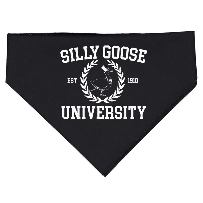 Silly Goose University Silly Goose Meme USA-Made Doggie Bandana