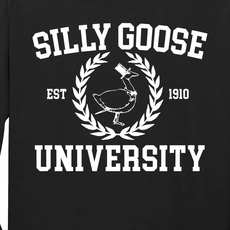 Silly Goose University Est 1910 Gift Idea Trending Tall Long Sleeve T-Shirt