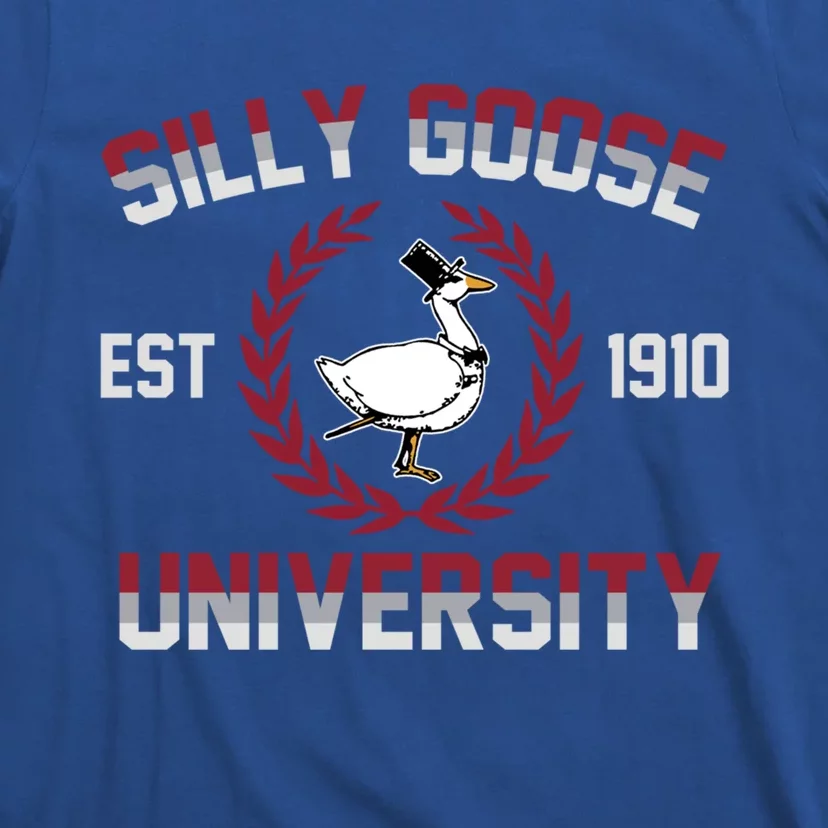 Silly Goose University Silly Goose Meme Gift T-Shirt