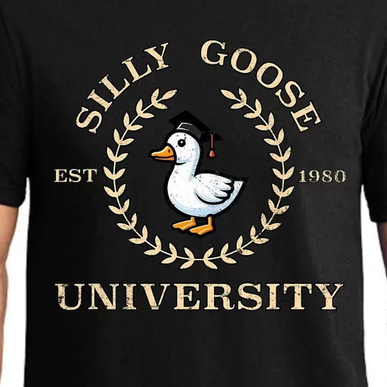 Silly Goose University Pajama Set