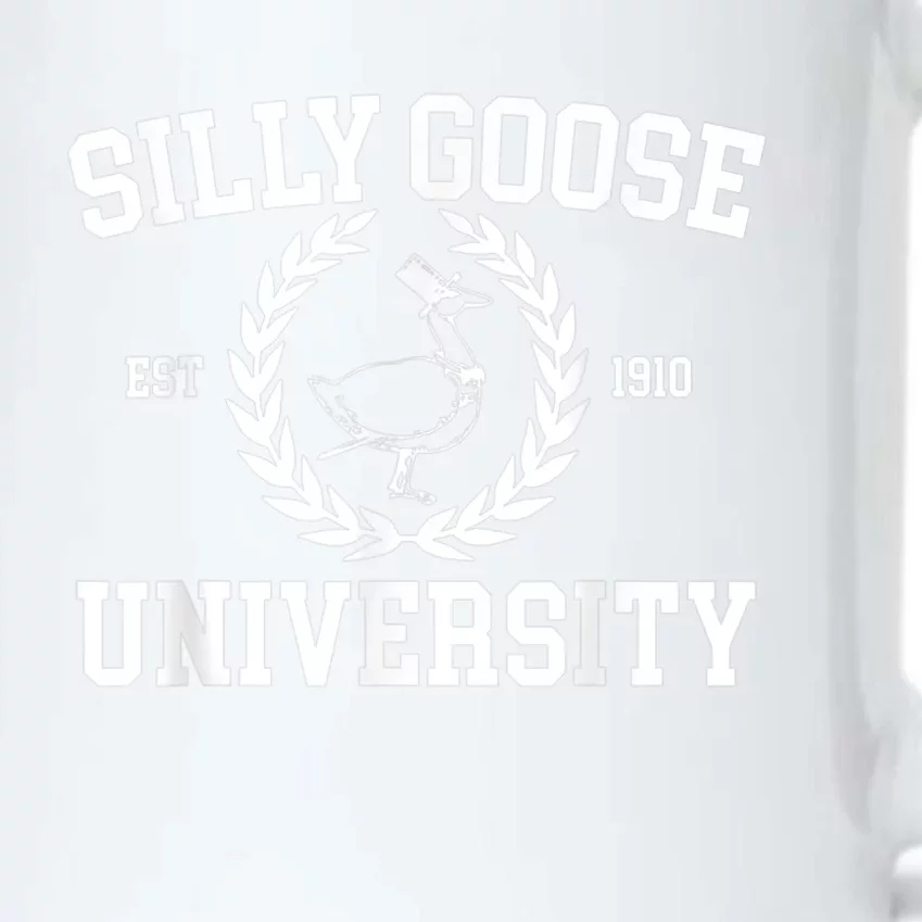 Silly Goose University Silly Goose Meme Costume Black Color Changing Mug