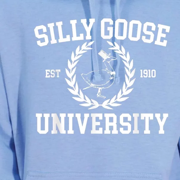 Silly Goose University Silly Goose Meme Costume Unisex Surf Hoodie