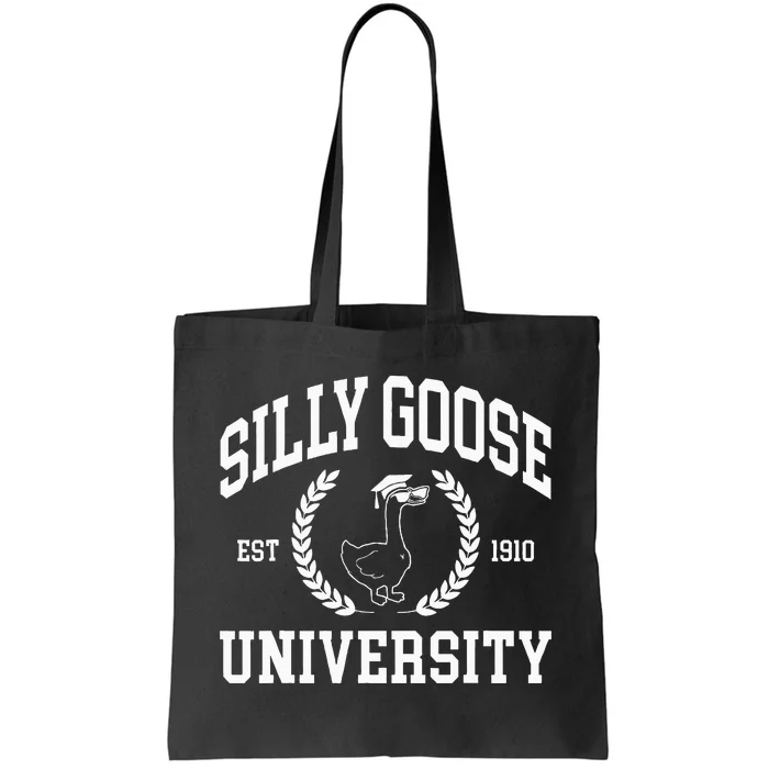 Silly Goose University Vintage Silly Goose On The Loose Tote Bag