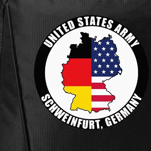 Schweinfurt Germany United States Army Military Veteran Gift City Backpack