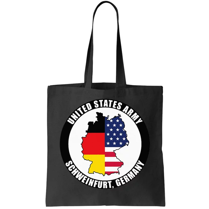 Schweinfurt Germany United States Army Military Veteran Gift Tote Bag