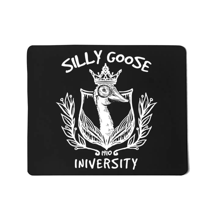 Silly Goose University Womens Silly Goose Meme Costume Mousepad