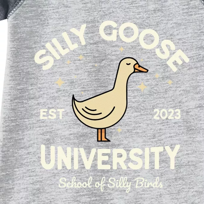 Silly Goose University School Of Silly Birds Sweatshirt Infant Baby Jersey Bodysuit