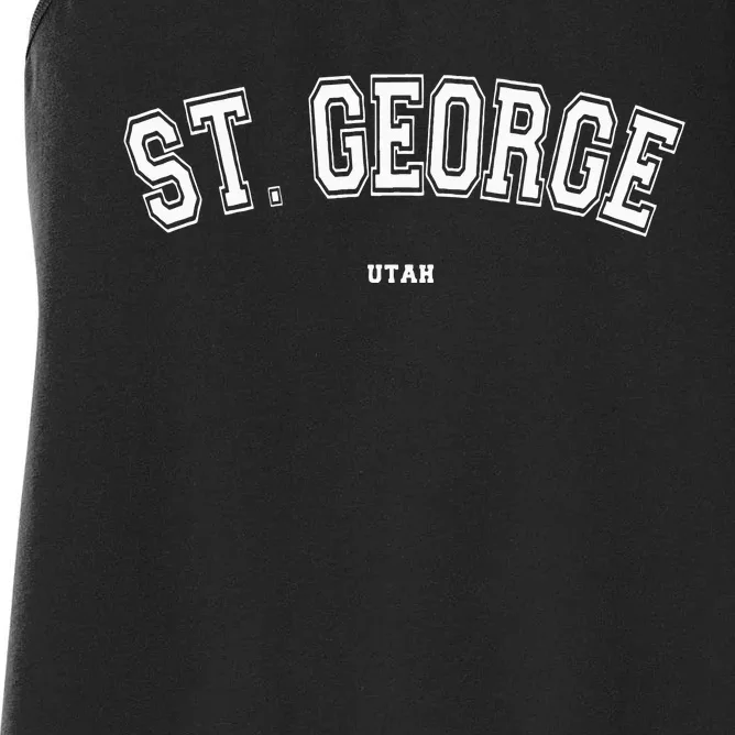 St. George Utah Women's Racerback Tank