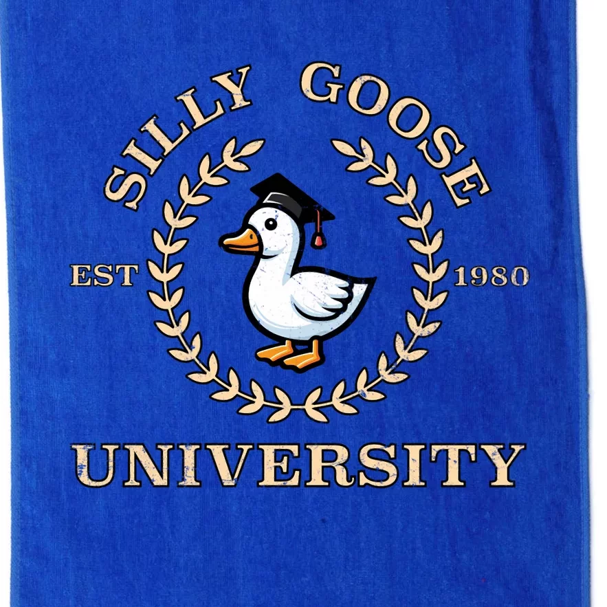 Silly Goose University Platinum Collection Golf Towel