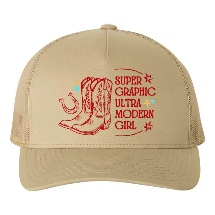 Super Graphic Ultra Modern Girl Chappell Roan Yupoong Adult 5-Panel Trucker Hat