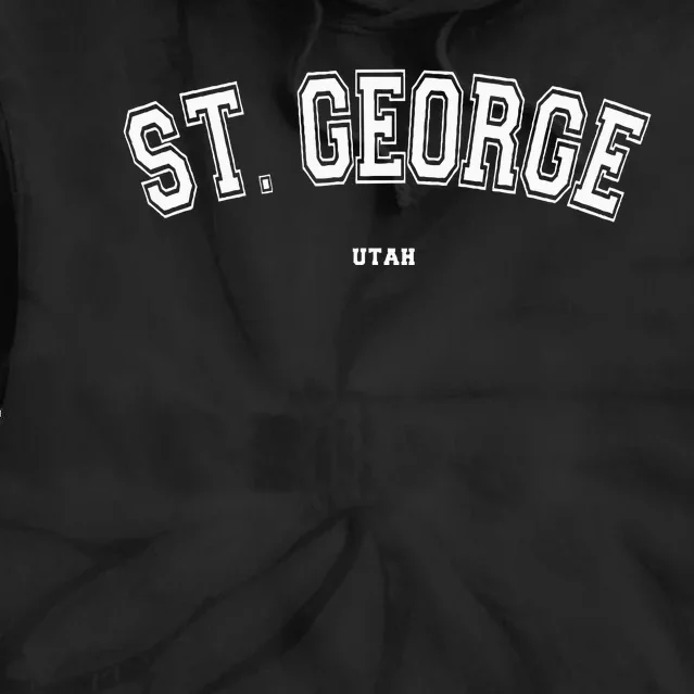 St. George Utah Tie Dye Hoodie