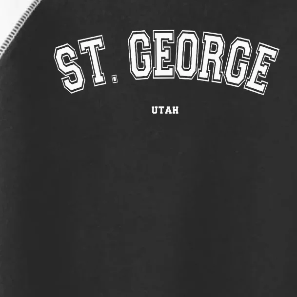 St. George Utah Toddler Fine Jersey T-Shirt