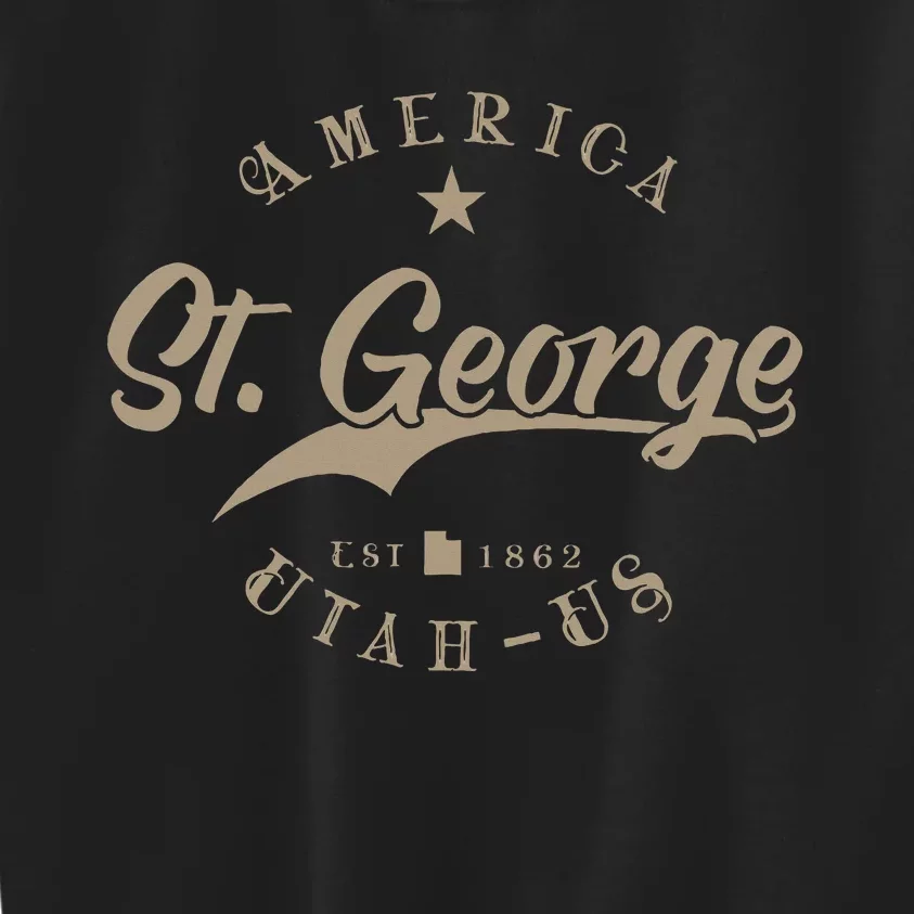 St. George Ut Utah Kids Sweatshirt