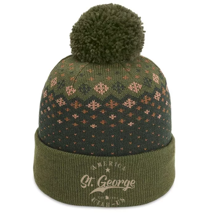 St. George Ut Utah The Baniff Cuffed Pom Beanie