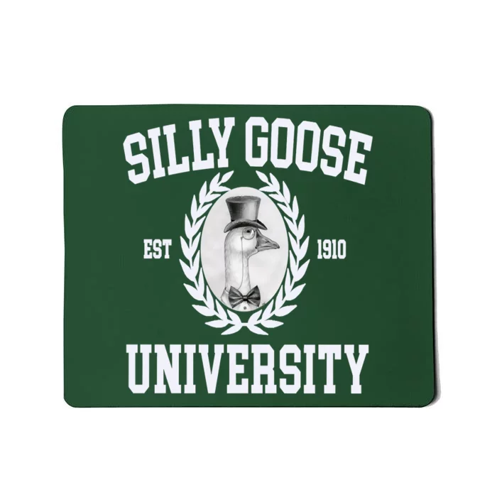 Silly Goose University Silly Goose Meme Costume Mousepad