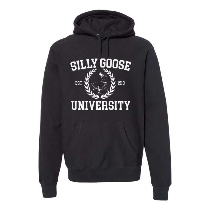 Silly Goose University Premium Hoodie