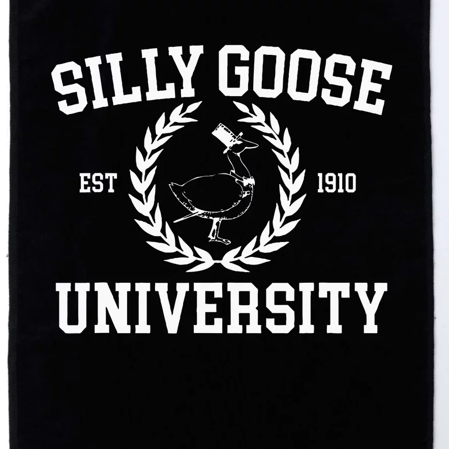 Silly Goose University Platinum Collection Golf Towel