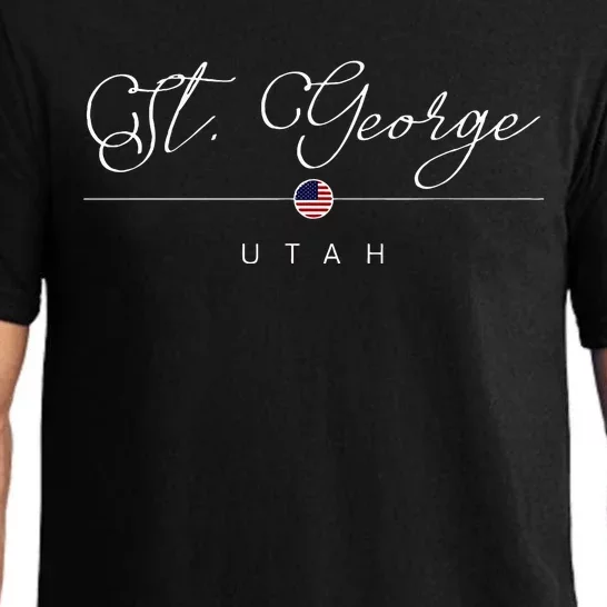 St. George Utah Ut On St. George Pajama Set