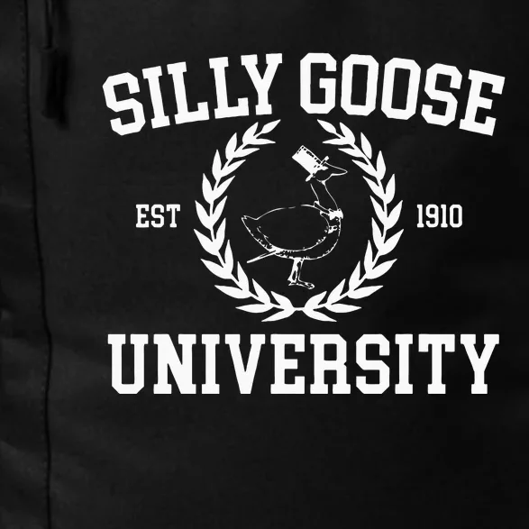 Silly Goose University Silly Goose Meme Costume Daily Commute Backpack