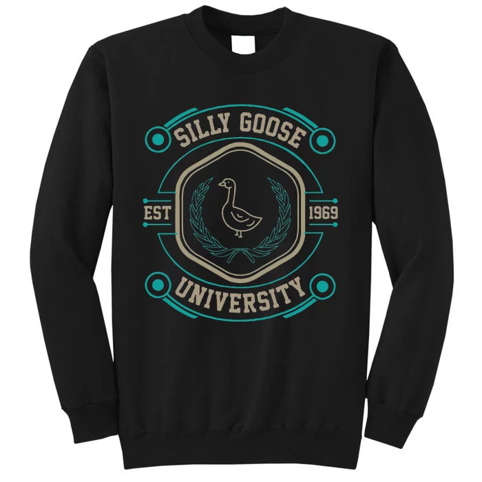 Silly Goose University Silly Goose Meme Sweatshirt