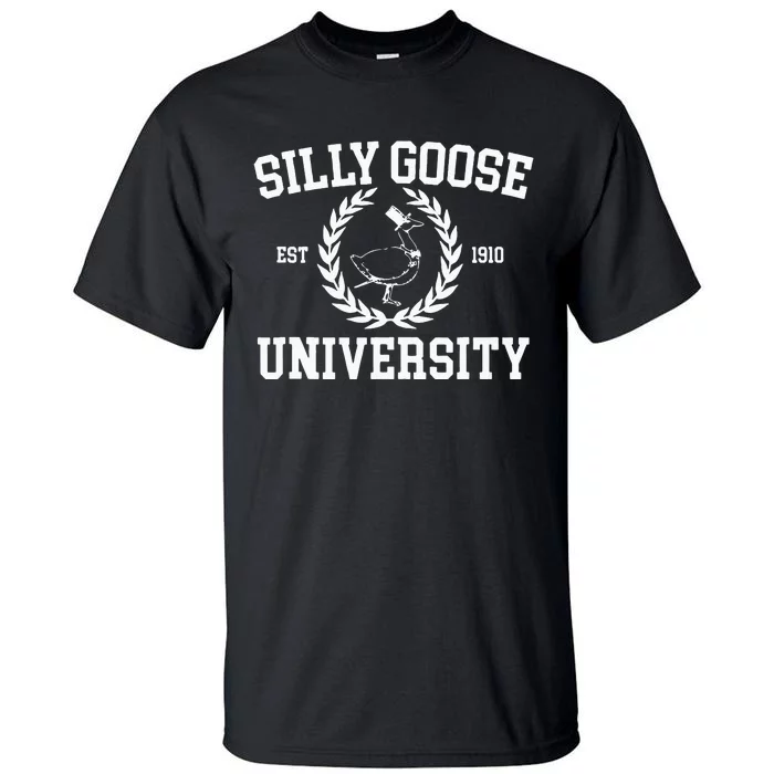 Silly Goose University Silly Goose Meme Tall T-Shirt