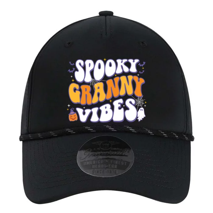 Spooky Granny Vibes Halloween Gift Performance The Dyno Cap