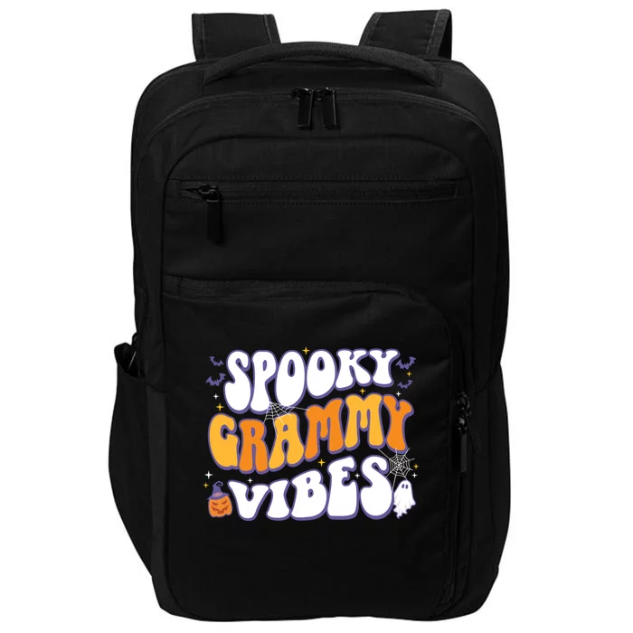 Spooky Grammy Vibes Halloween Gift Impact Tech Backpack