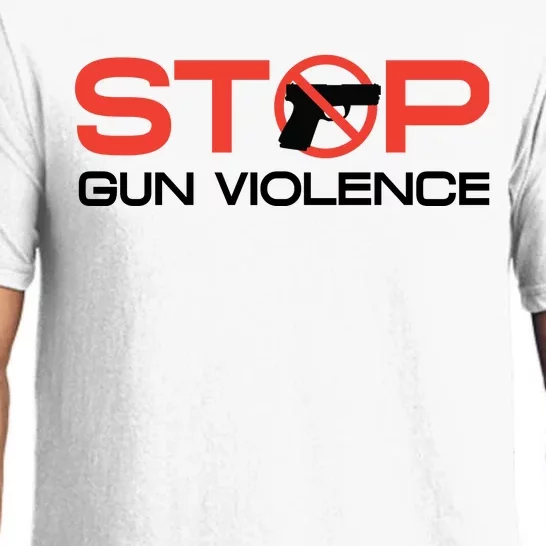 Stop Gun Violence Anti Gun Pro Life Pajama Set