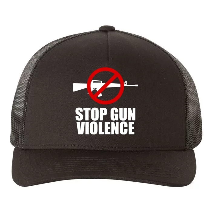 Stop Gun Violence Anti Guns Yupoong Adult 5-Panel Trucker Hat