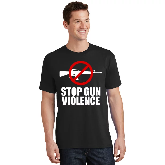 Stop Gun Violence Anti Guns T-Shirt