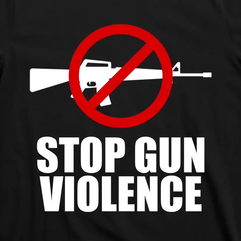 Stop Gun Violence Anti Guns T-Shirt