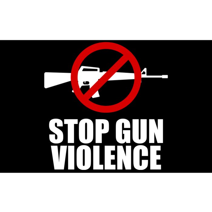 Stop Gun Violence Anti Guns Bumper Sticker