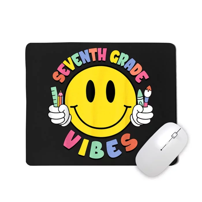 Seventh Grade Vibes Teachers 7th Grade Team Back To School Mousepad