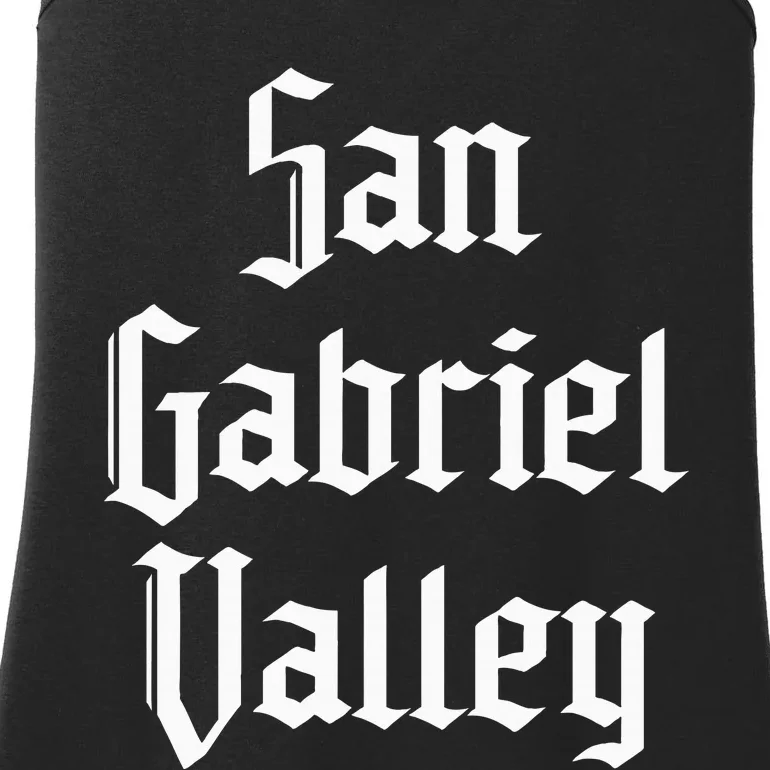 San Gabriel Valley Sgv 626 Area Code San Gabriel Valley Ladies Essential Tank