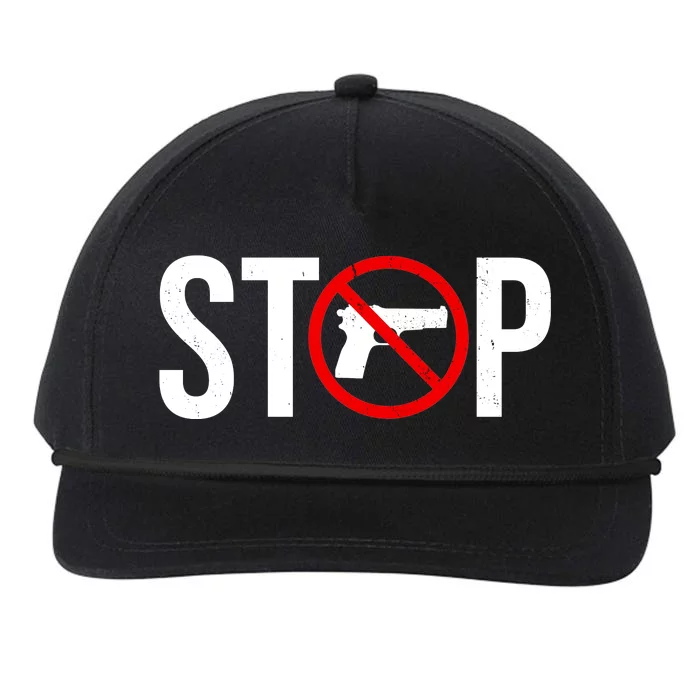 Stop Gun Violence Anti Guns Snapback Five-Panel Rope Hat