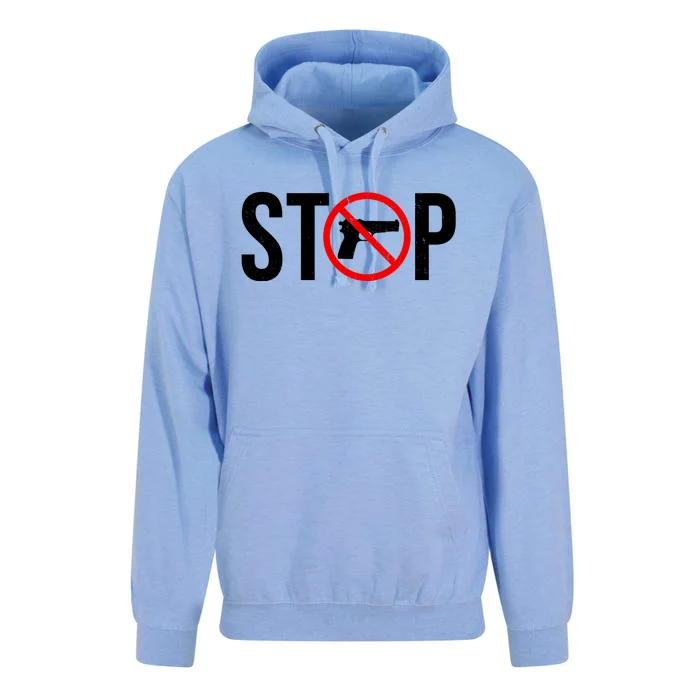 Stop Gun Violence Anti Guns Unisex Surf Hoodie