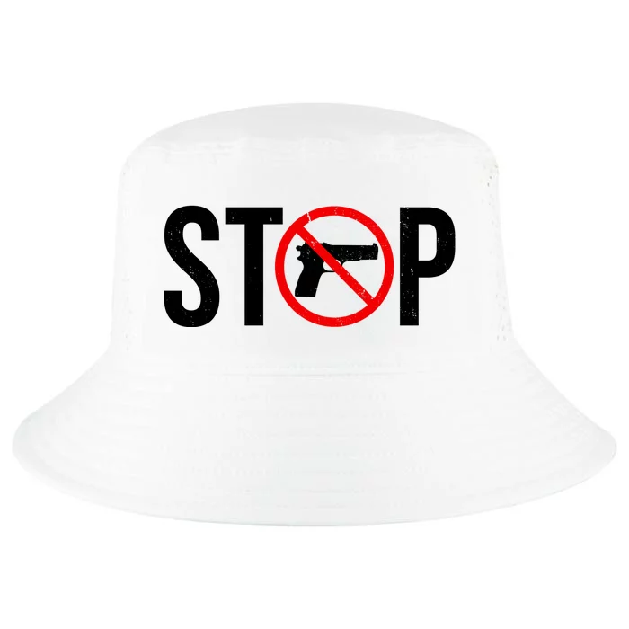 Stop Gun Violence Anti Guns Cool Comfort Performance Bucket Hat