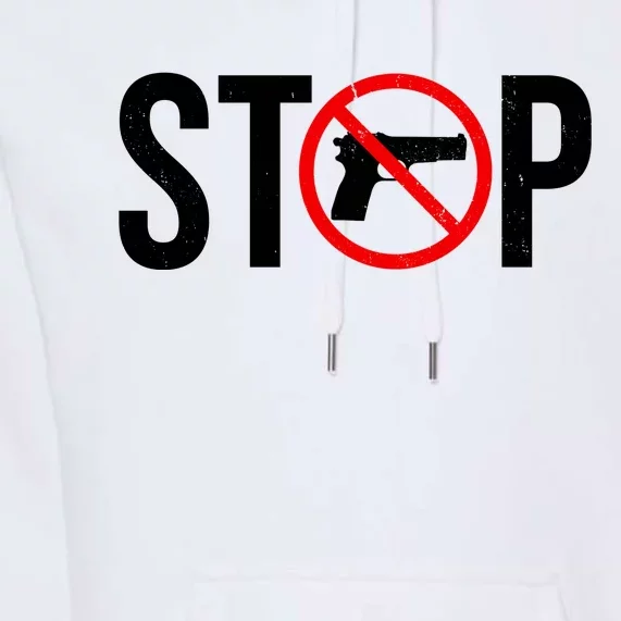 Stop Gun Violence Anti Guns Premium Hoodie