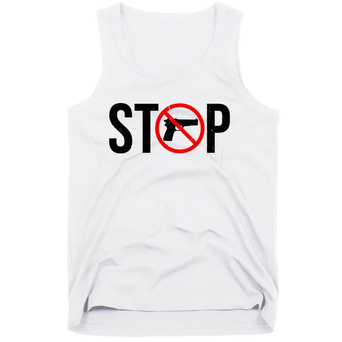 Stop Gun Violence Anti Guns Tank Top