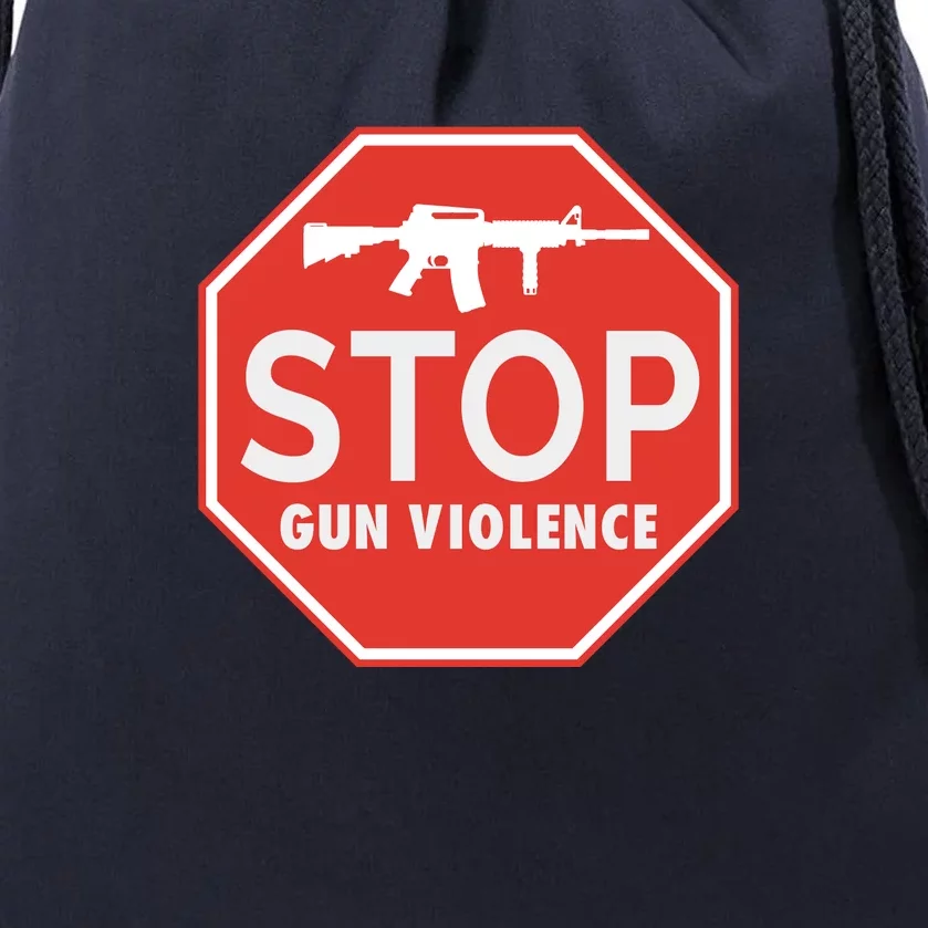 Stop Gun Violence | End Gun Violence Drawstring Bag