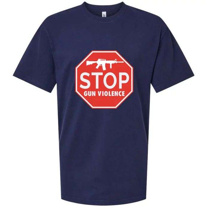 Stop Gun Violence | End Gun Violence Sueded Cloud Jersey T-Shirt