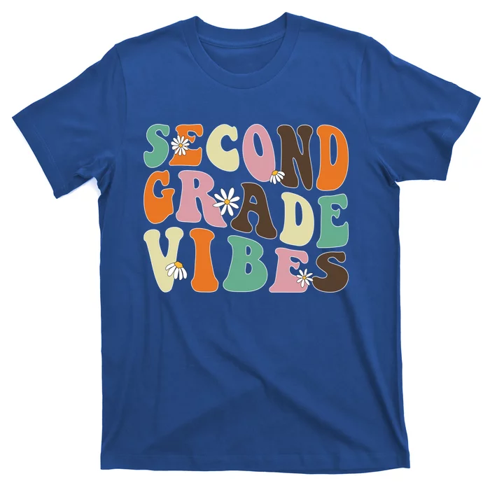 Second Grade Vibes 2Nd Grade Team Teacher Student School Gift T-Shirt